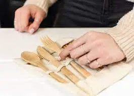 Reusable cutlery a green product example