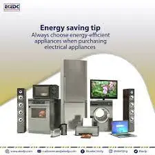 Energy saving appliances