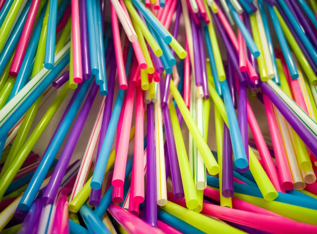 This is a picture of plastic straws.
