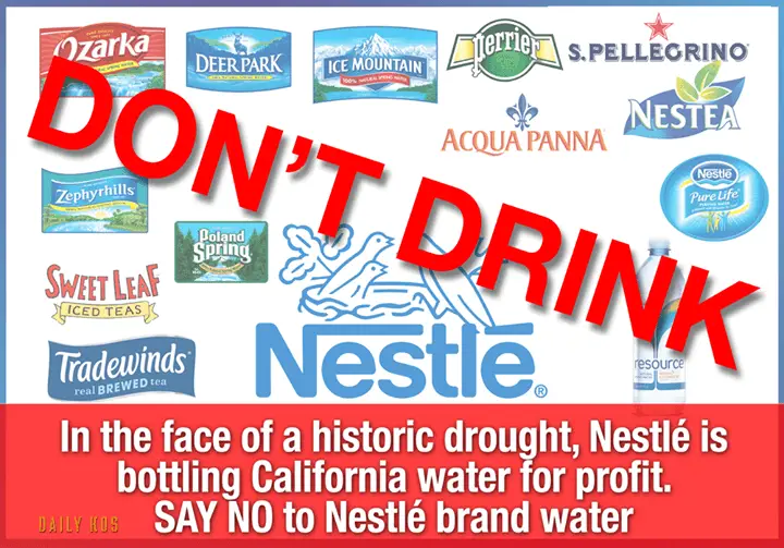 Nestle is an unethical companies