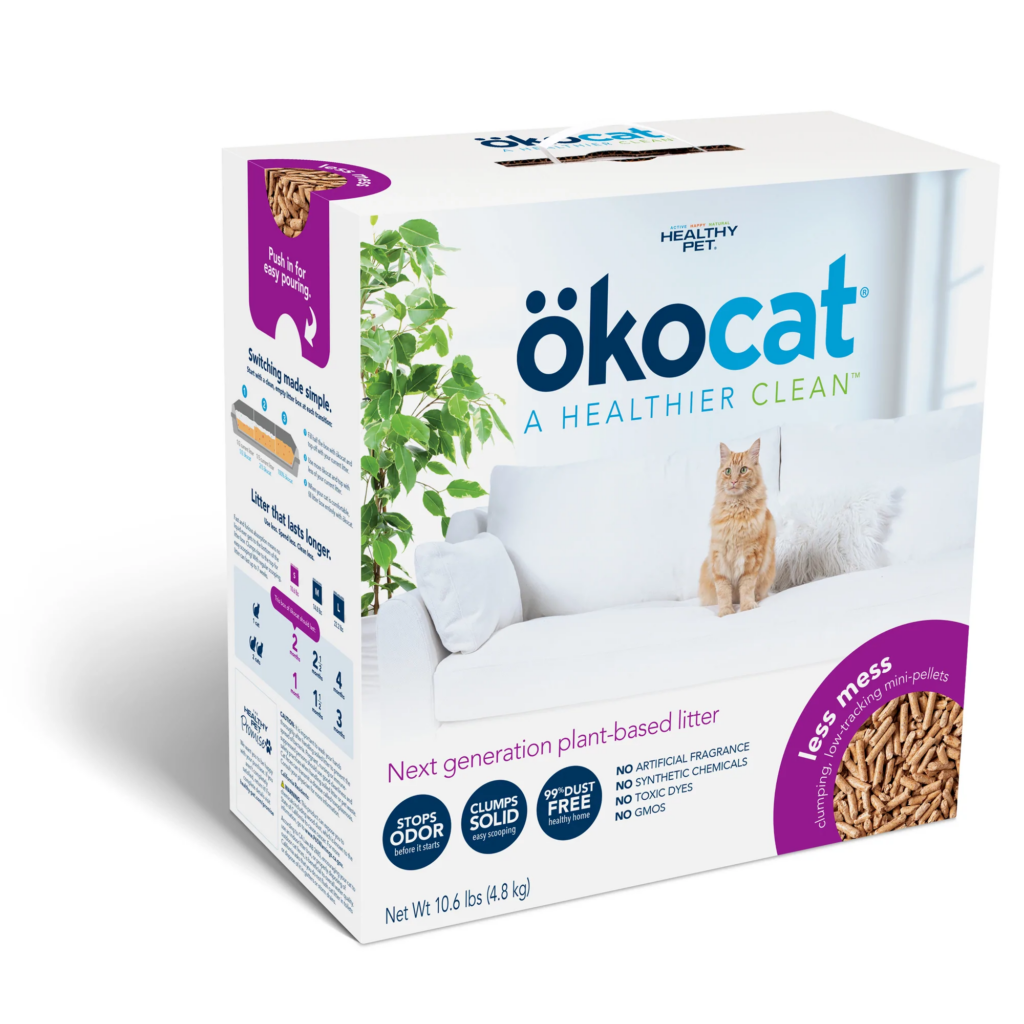 Okocat ecofriendly cat litter