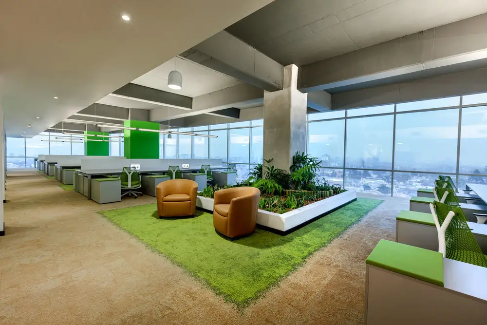 One of the components of green building is improved indoor air quality.