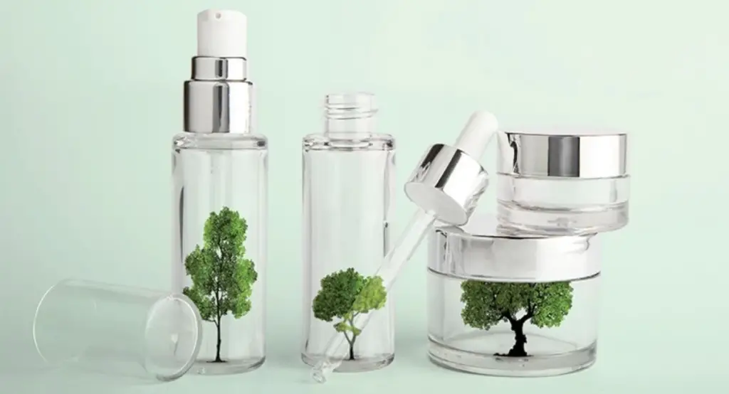 Empty cosmetic bottles can be recycled