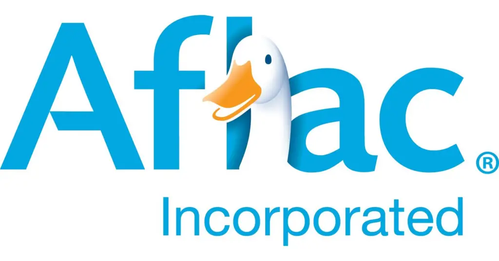 This is a logo of Aflac incorporated as one of the most ethical companies in the world.