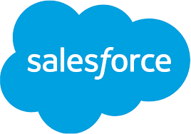 The logo of Salesforce which is an ethical company.
