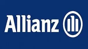 A business logo of Allianz Group as one of the leading ethical companies in the world.