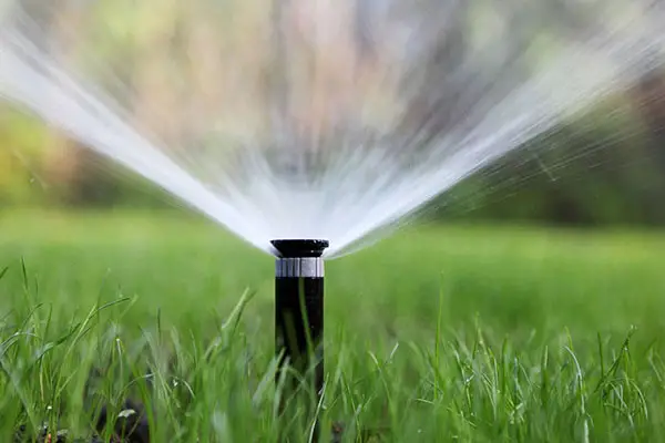 Using a water-saving sprinkler is a sure way to save water at home.