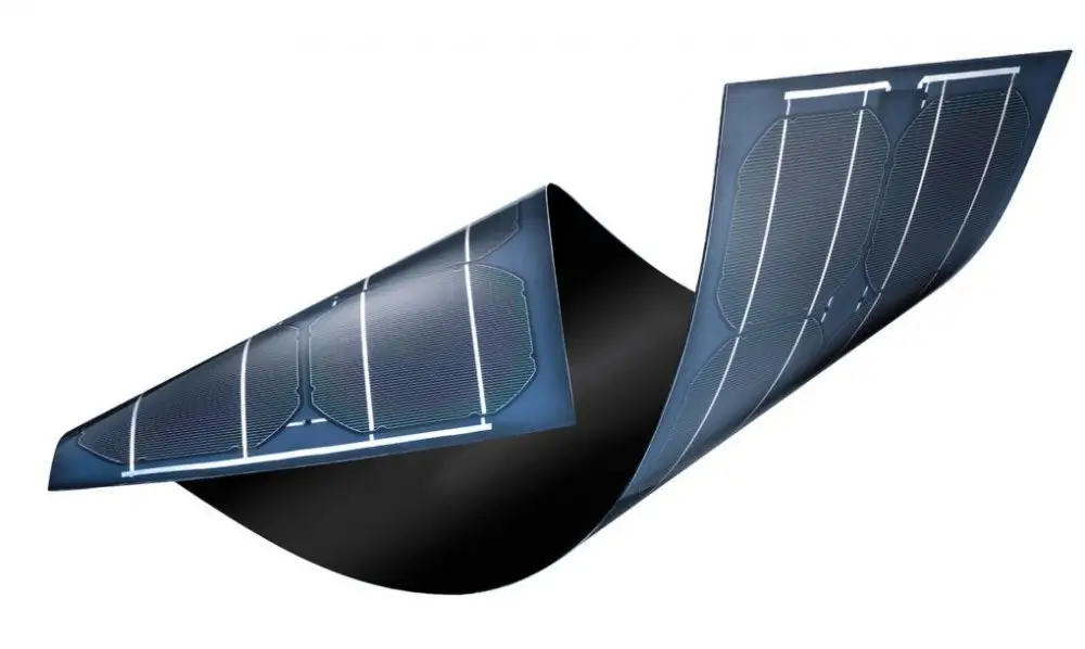 This is a type of flexible solar panels in the market.