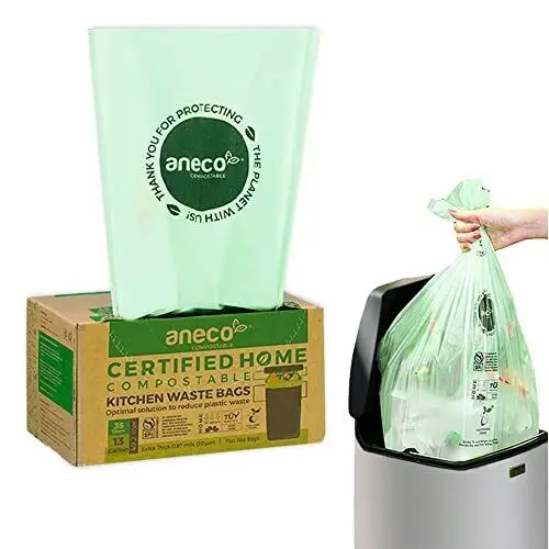 This a biodegradable waste bag by Aneco.
